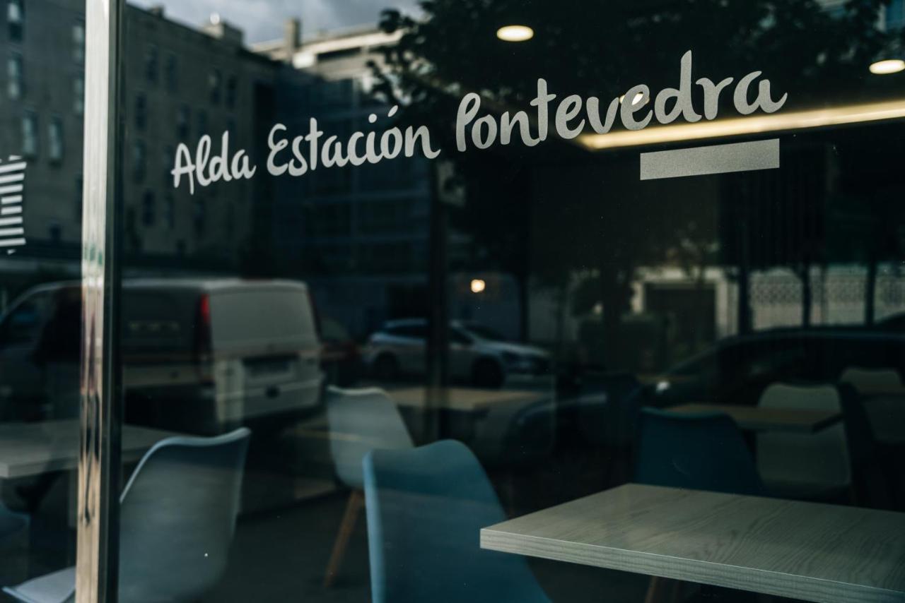 Hotel Alda Estacion Pontevedra Exterior foto